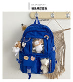 Cyflymder Large-capacity High School Student Backpack Ins Japanese Junior High School Student School Bag Female Mori Girl Backpack
