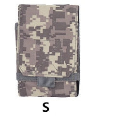 Cyflymder Outdoor Camouflage Bag Tactical Army Phone Holder Sport Waist Belt Case Waterproof Nylon EDC Sport Hunting Camo Bags in Backpack