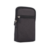 Realaiot Cowboy Cloth Phone Pouch Belt Clip Bag for Phone Case with Pen Holder Waist Bag Outdoor Sport Phone Cover