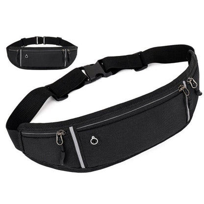 Buylor Running Waist Bag Sports Belt Pouch Mobile Phone Case Men Women Hidden Pouch Gym Sport Bags  Belt Waist Pack