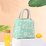 4-Colour Nylon Portable Zipper Waterproof Lunch Box Bags Multifunction Thermal Insulated Fresh Cooler Bags Food Picnic Container