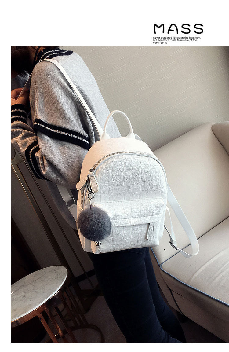 Cyflymder Mini Backpacks Women PU Leather Cute Small Backpack Female White Back Pack Black Backpacks For Teen Girls Fashion Bagpack Woman