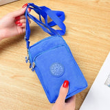 Realaiot Girls Coin Purse Wallets Pocket Women Messenger Money Bags Cards Holder Lady Purses Woman Wallet Pouch Mini Shoulder Zipper Bag
