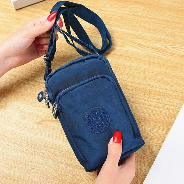 Realaiot Girls Coin Purse Wallets Pocket Women Messenger Money Bags Cards Holder Lady Purses Woman Wallet Pouch Mini Shoulder Zipper Bag