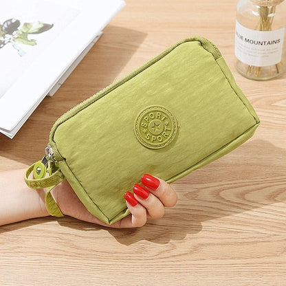 Realaiot Girls Coin Purse Wallets Pocket Women Messenger Money Bags Cards Holder Lady Purses Woman Wallet Pouch Mini Shoulder Zipper Bag